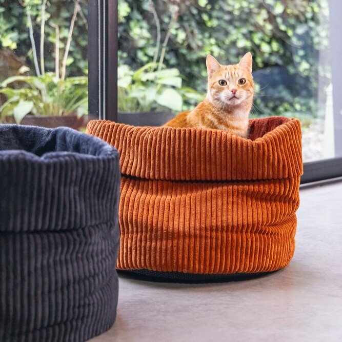 Katzenkorb gerippt