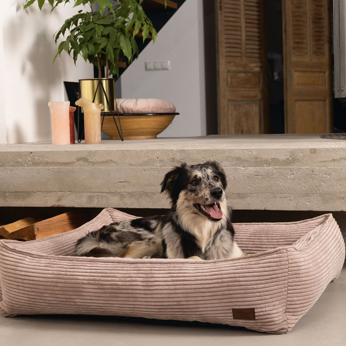 Haustier Liegebett Ribbed Soft