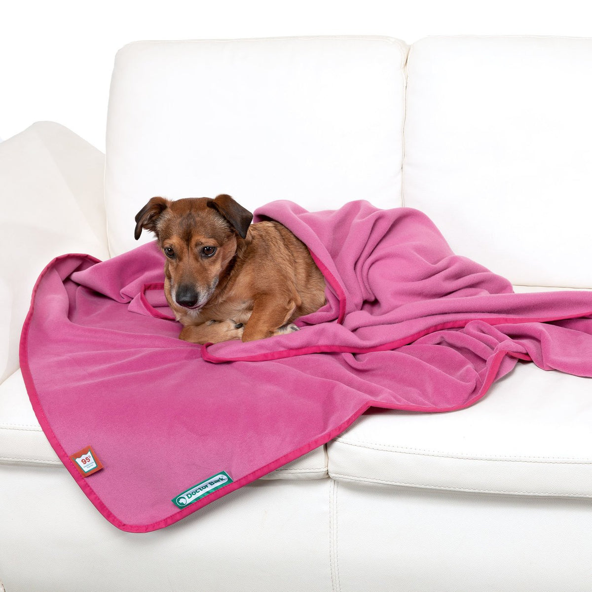 Doctor Bark Kuscheldecke Fleece für Hunde