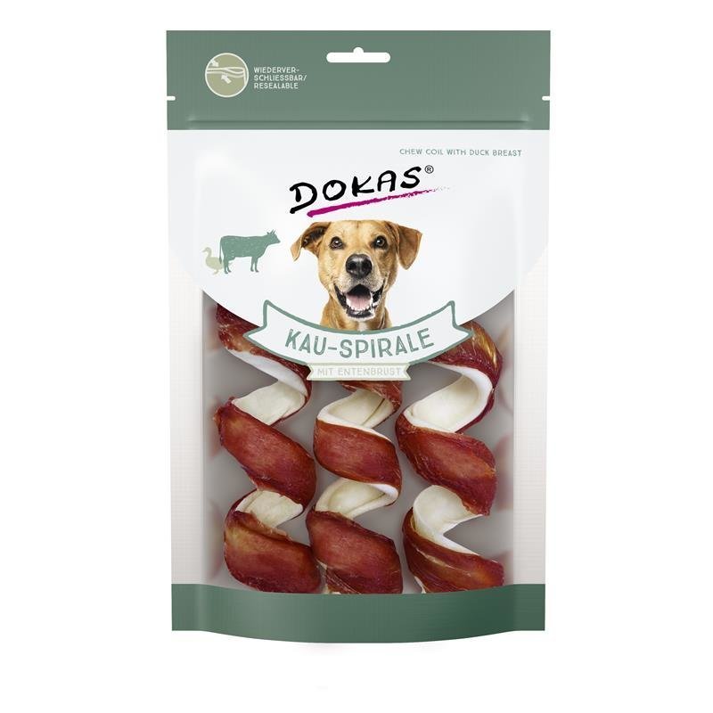 Hunde Snack Kauspirale – Entenbrust, 3 St. 110 g