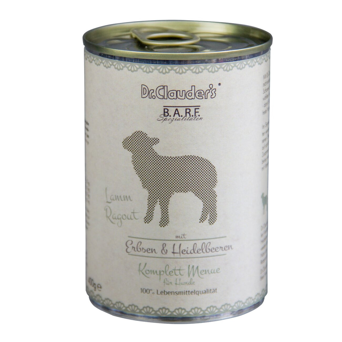 Barf Dog Komplettmenü Lammragout – 6 x 400 g