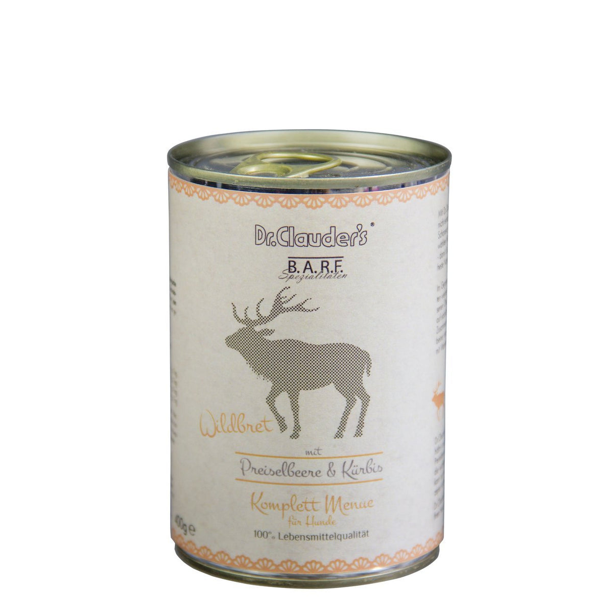 Barf Dog Komplettmenü Wildbret – 6 x 400 g