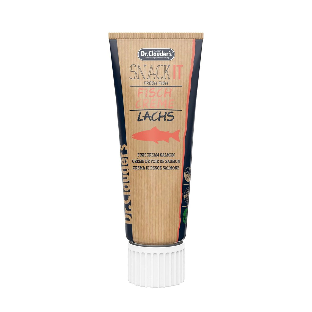 Dr. Clauders Cat Snack IT Freshcreme – Lachscreme Fresh Fish 75g