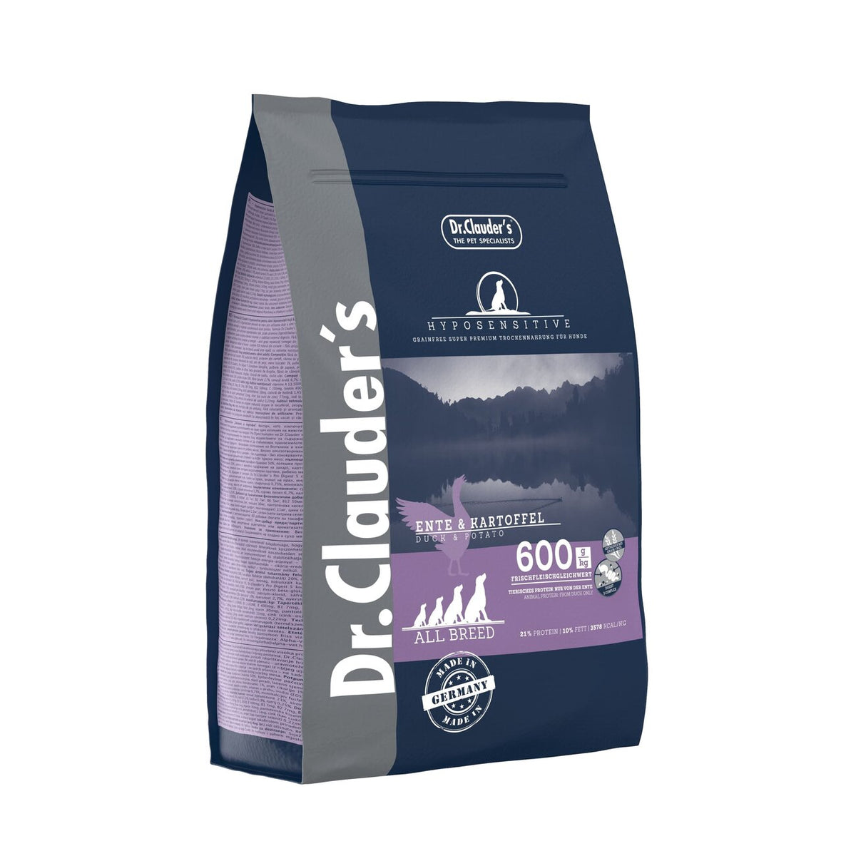 Hundefutter Hyposensitive Ente und Kartoffel – 3,5 kg