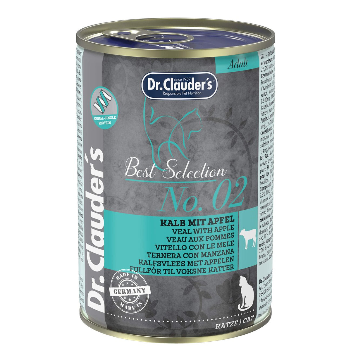 Katzenfutter Dose Best Selection Adult – No 2 - 6 x 400 g