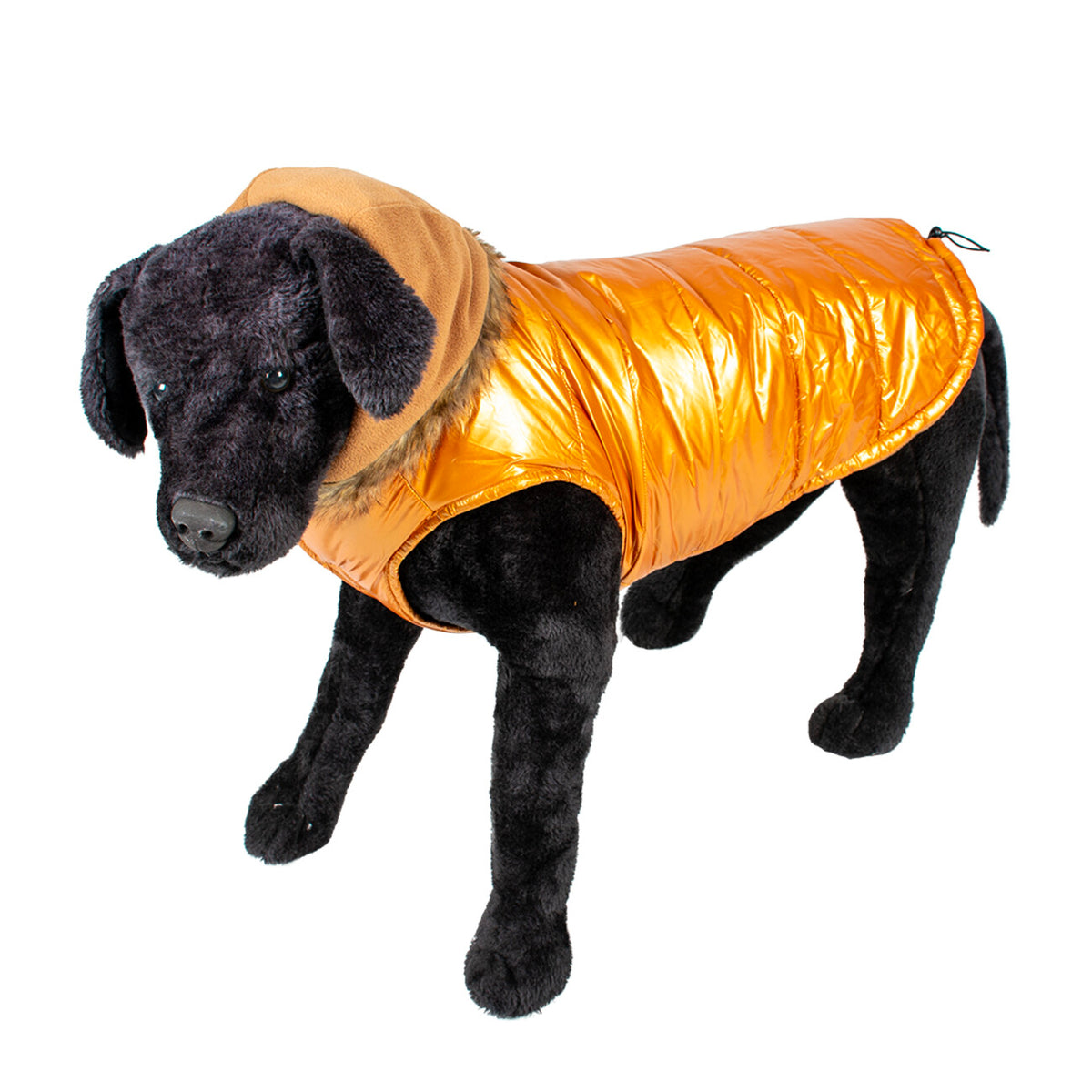 Wintermantel für Hunde Puffer Orange