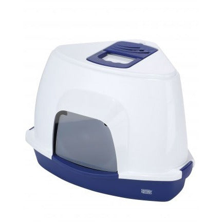 Eck Katzentoilette mit Haube Prism 60