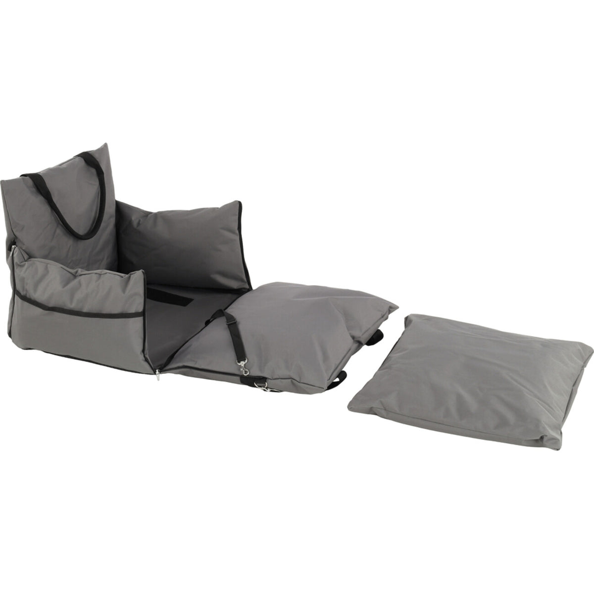 Autositz Bobba Grau â 56x56x42 cm