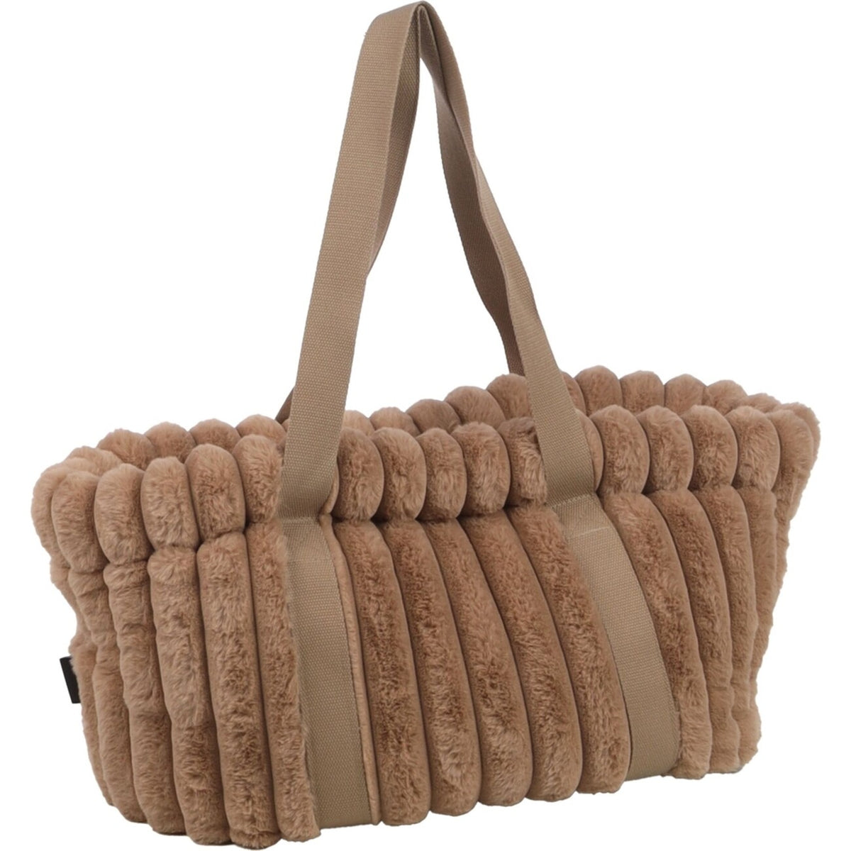 Flamingo Hunde Tragetasche Lynelle in beige – 47 x 33 x 26 cm