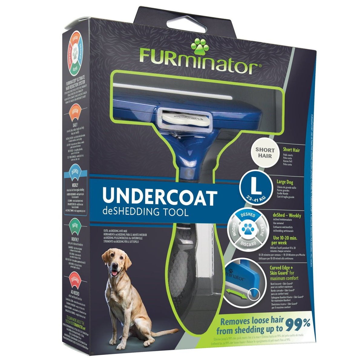 FURminator Hund Unterwolle Kurzhaar