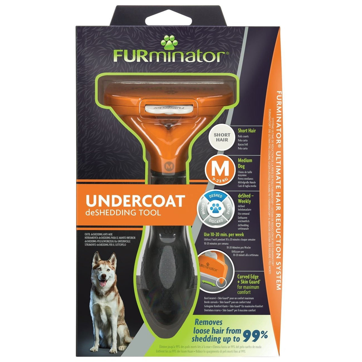 FURminator Hund Unterwolle Kurzhaar