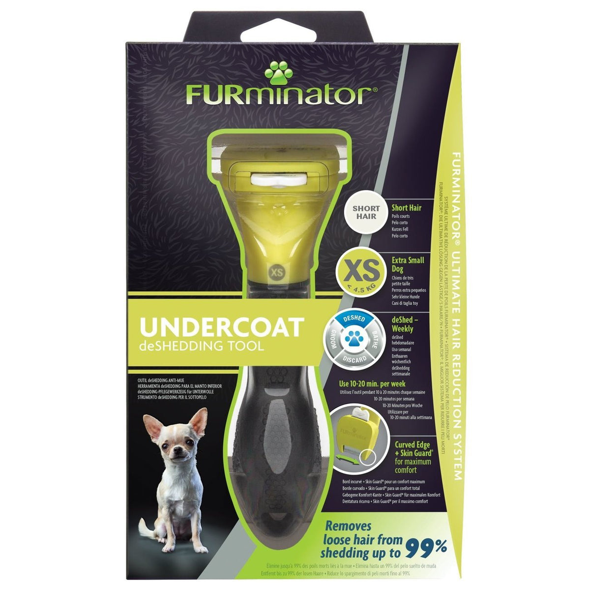 FURminator Hund Unterwolle Kurzhaar