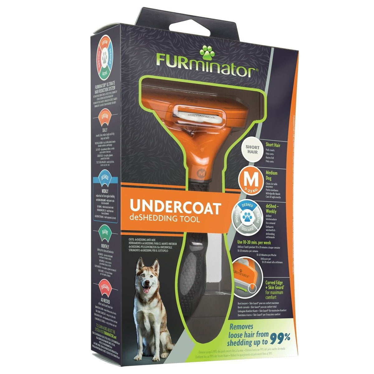 FURminator Hund Unterwolle Kurzhaar