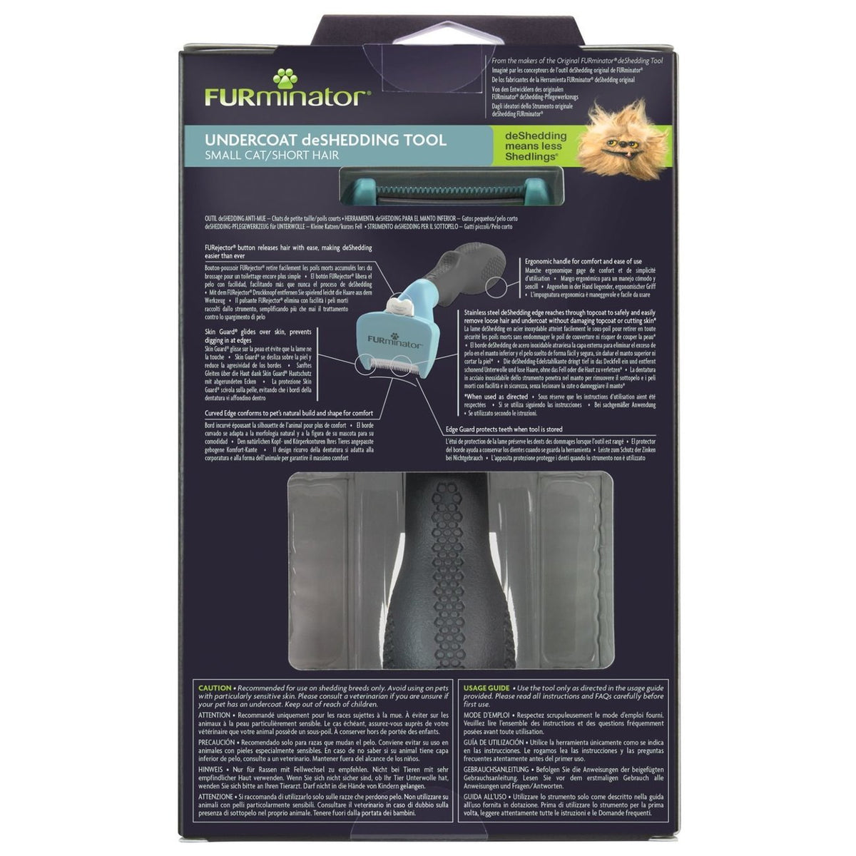 FURminator® Katzen-Fellpflegewerkzeuge Kurzhaar
