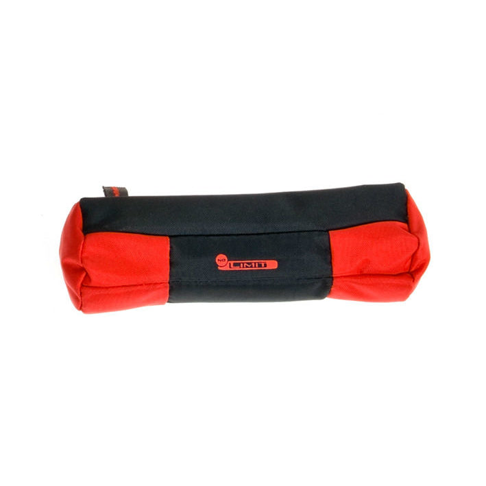 Futterdummy Snackdummy No Limit Teflon – L: 14 cm B: 5 cm schwarz-rot