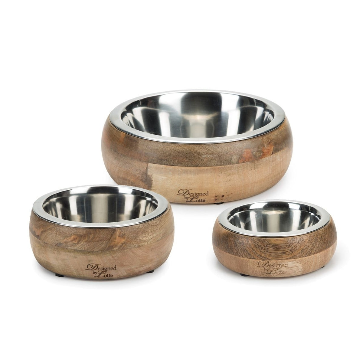 Futternapf MANDIRA aus Holz