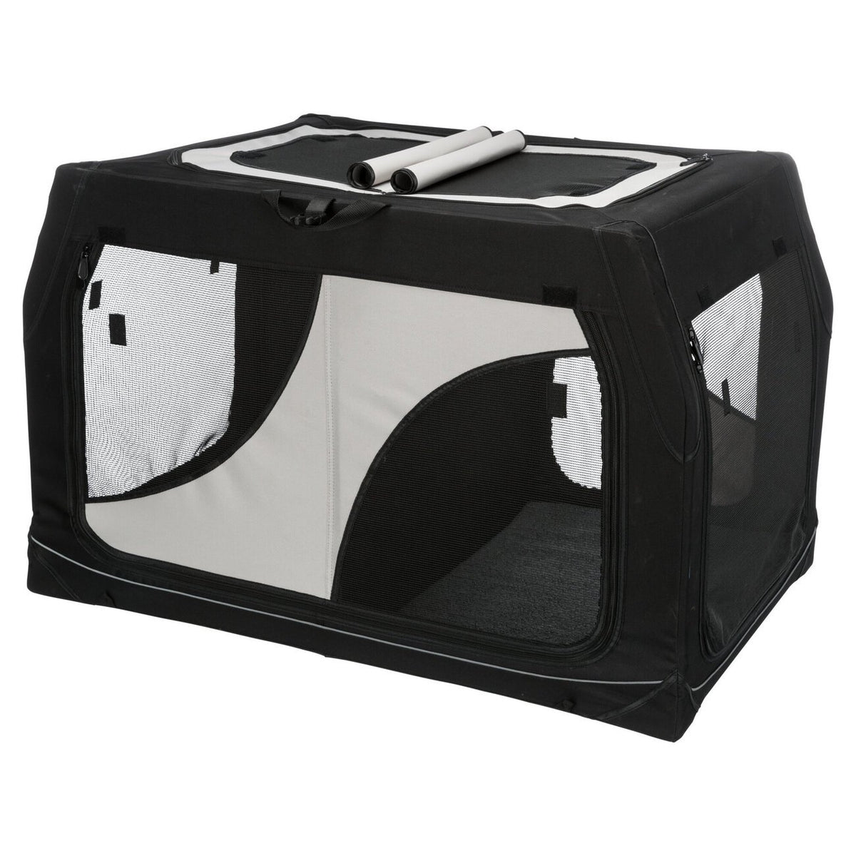 mobiler Hunde Kennel Vario Double Hundebox für 2 Hunde