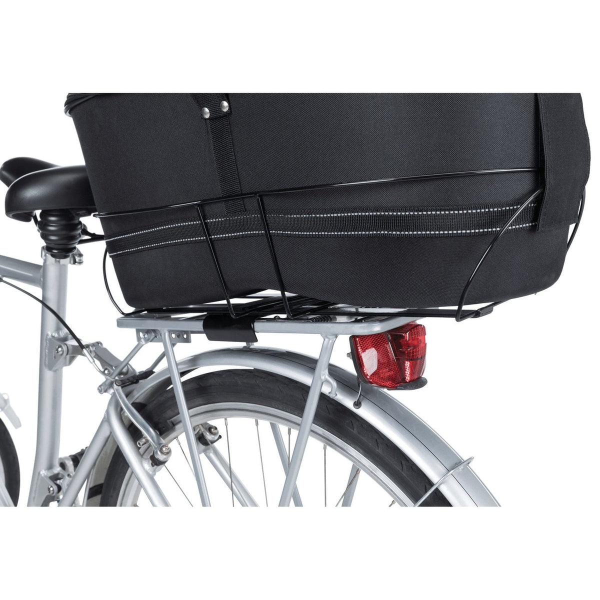 Hundefahrradkorb Long für Gepäckträger