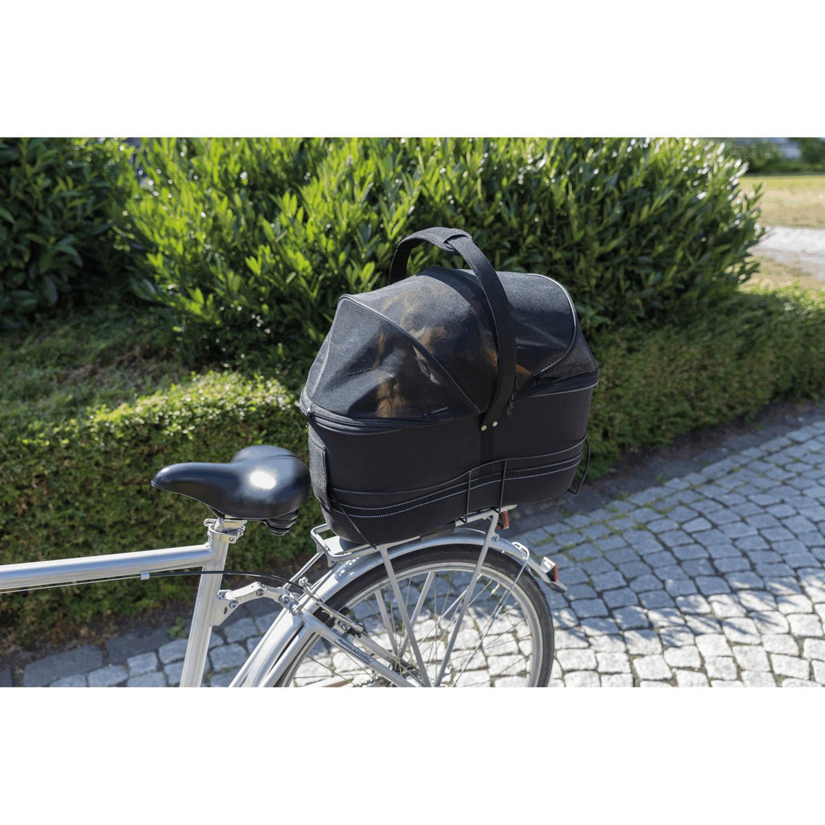 Hundefahrradkorb Long für Gepäckträger