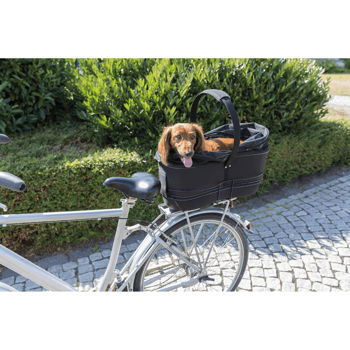 Hundefahrradkorb Long für Gepäckträger