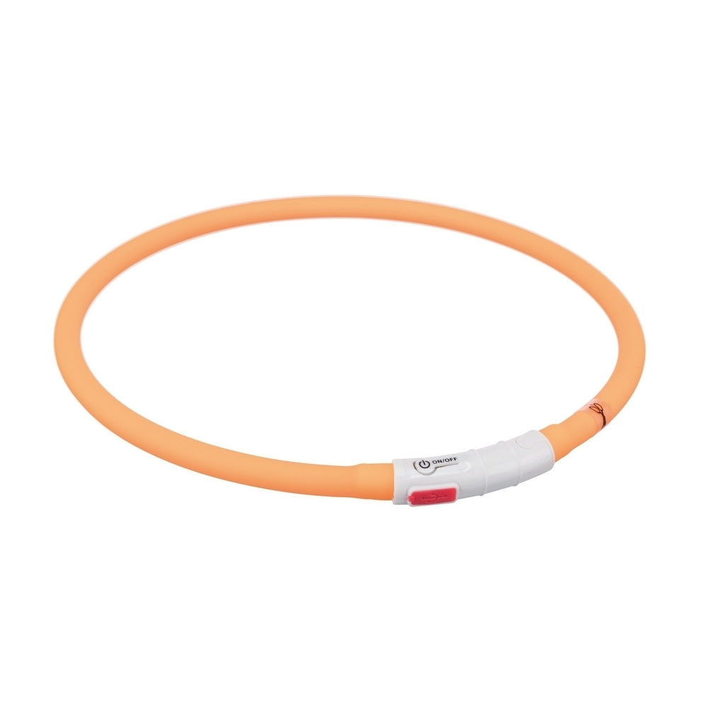 Hunde Leuchthalsband Leuchtring USB