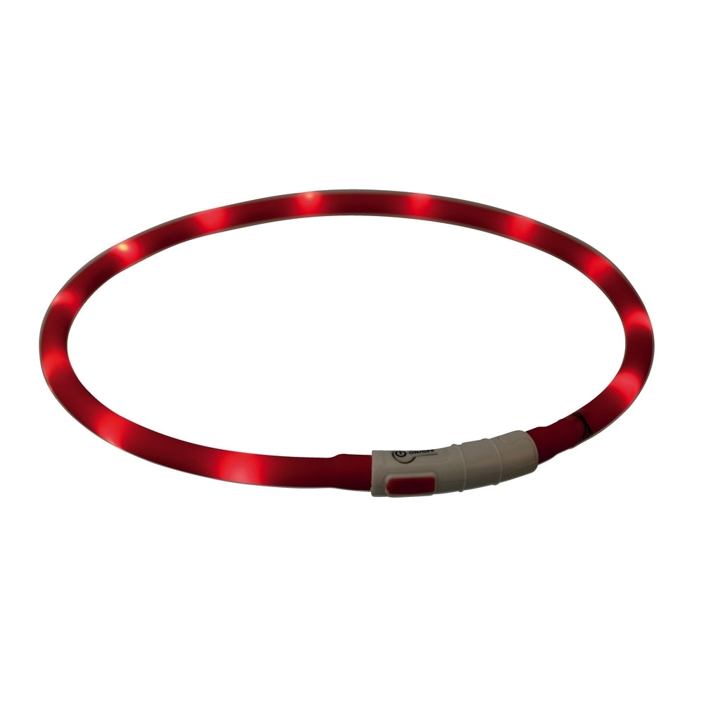 Hunde Leuchthalsband Leuchtring USB