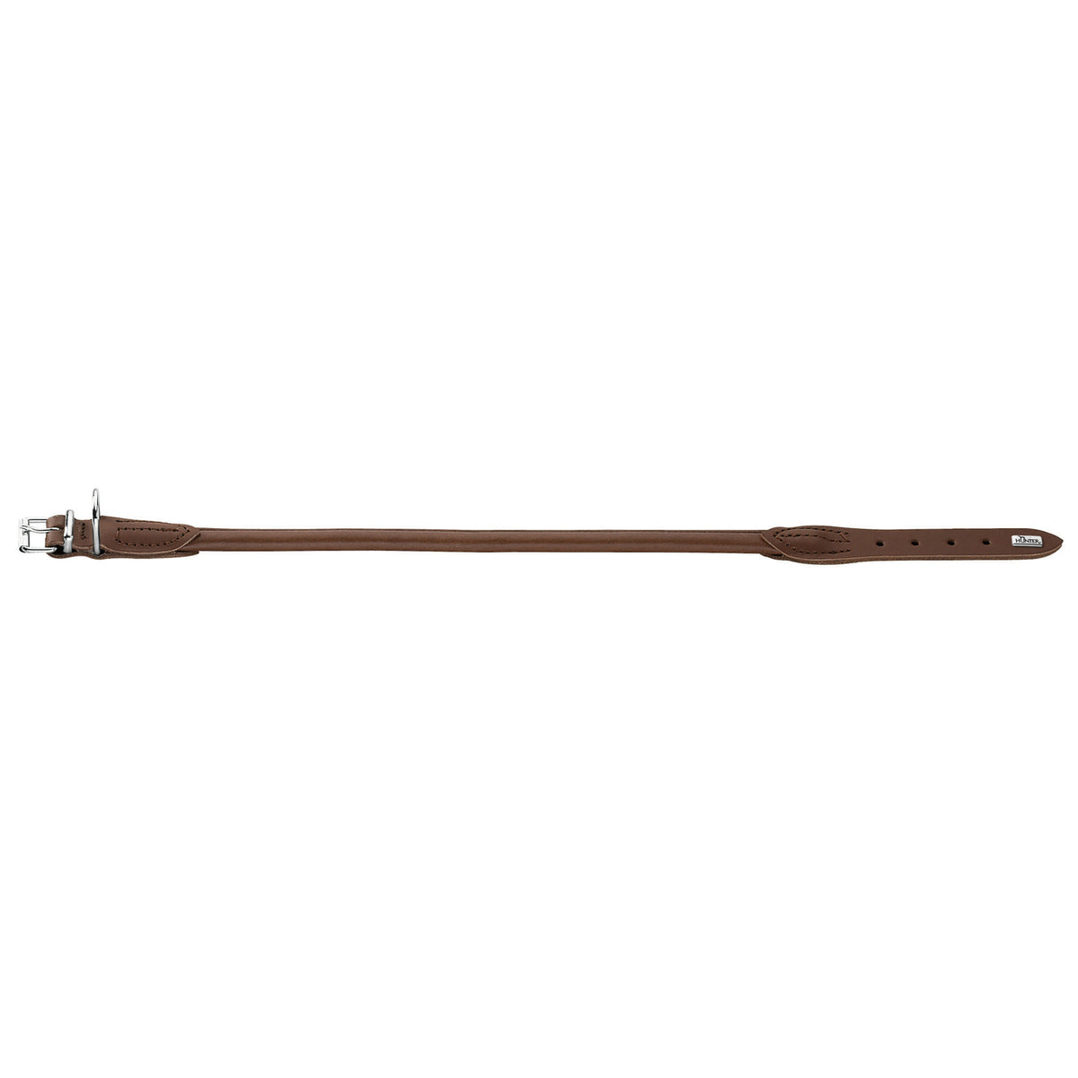 Hunter Hundehalsband Round & Soft Leder