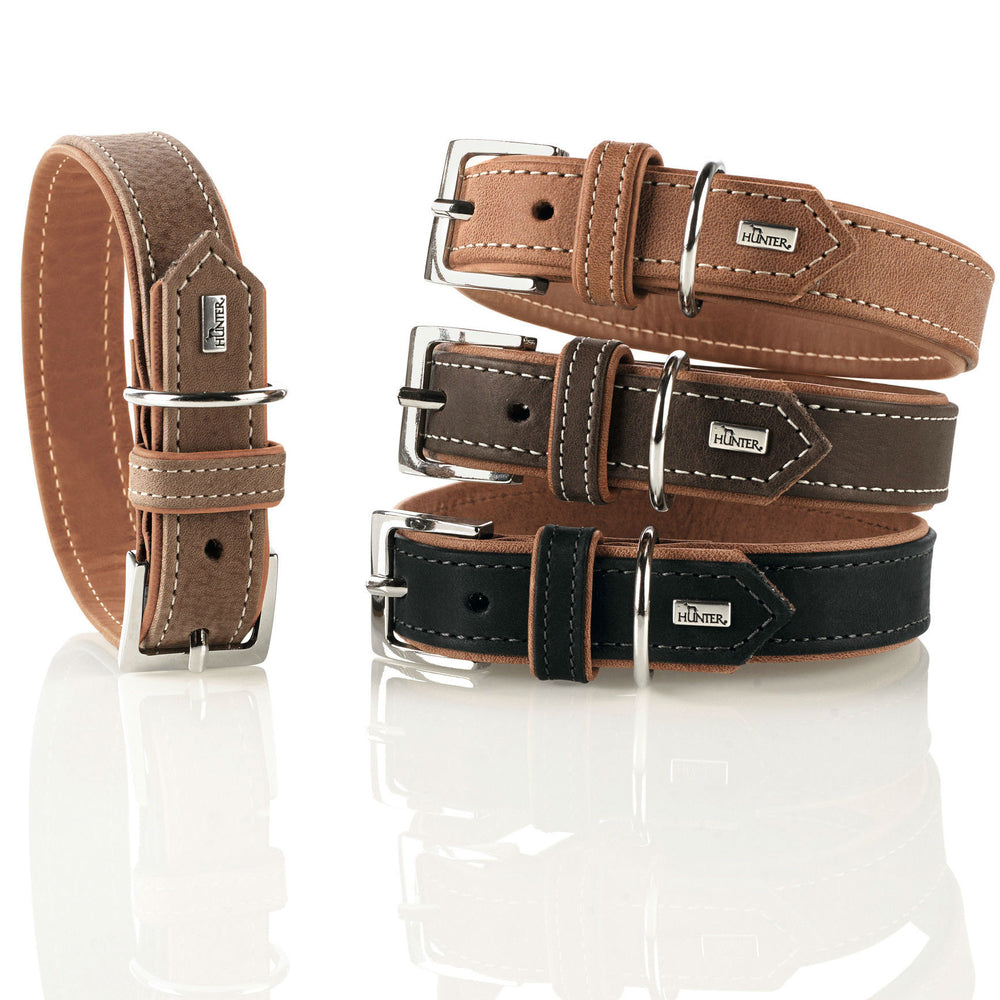 Hunter Halsband Porto Öko Leder