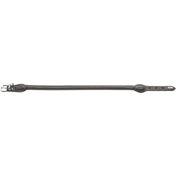 Hunter Hundehalsband Round & Soft Leder