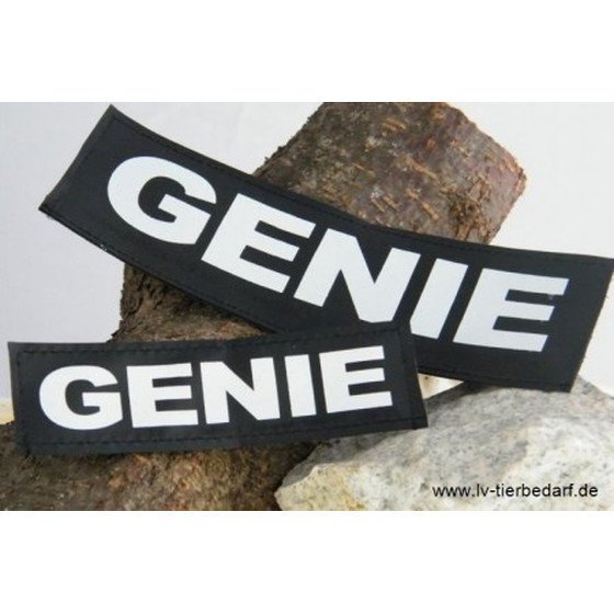 Julius K9 Logo Klettsticker groß G-L – GENIE