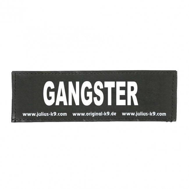 Julius K9 Logo Klettsticker groß G-L – GANGSTER