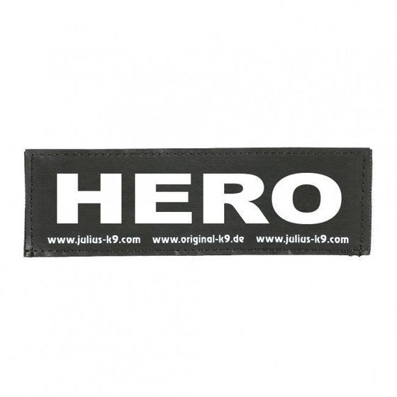 Julius K9 Logo Klettsticker groß G-L – HERO