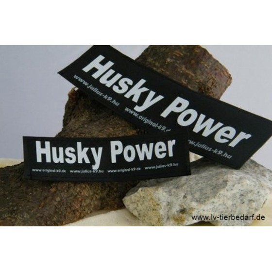 Julius K9 Logo Klettsticker groß G-L – HUSKY POWER