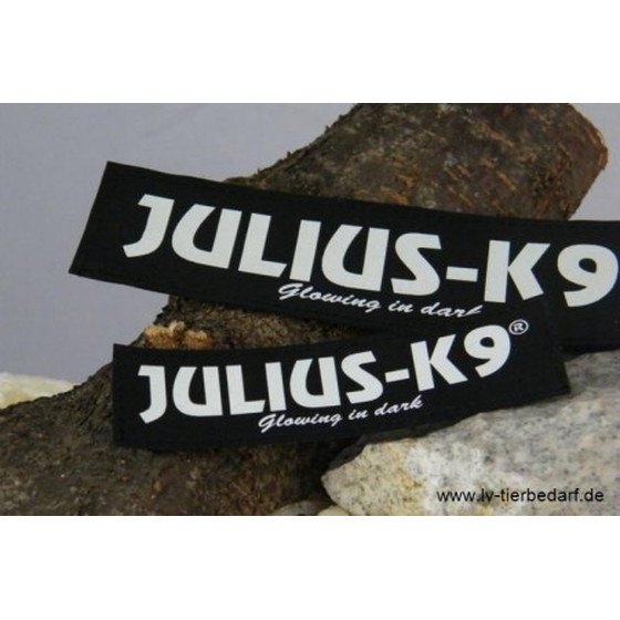 Julius K9 Logo Klettsticker groß G-L – JULIUS K-9®
