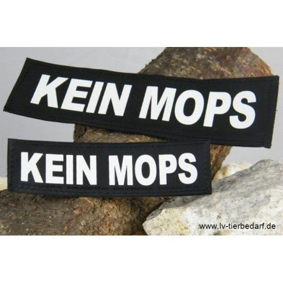 Julius K9 Logo Klettsticker groß G-L – KEIN MOPS