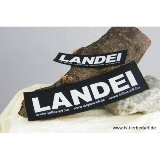 Julius K9 Logo Klettsticker groß G-L – LANDEI