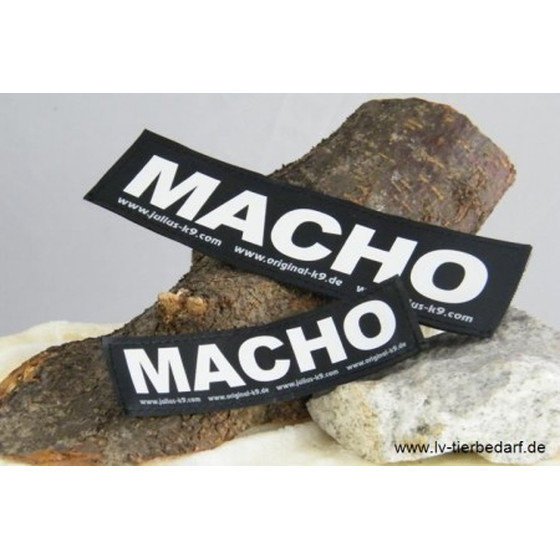 Julius K9 Logo Klettsticker groß M-Z – MACHO