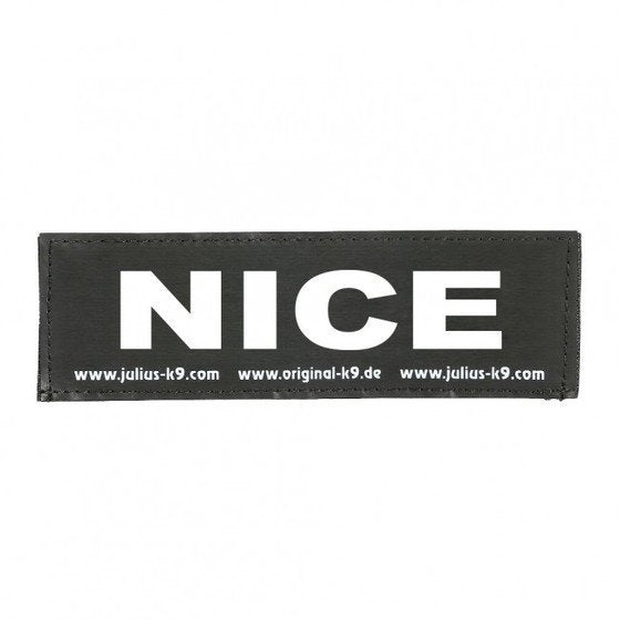 Julius K9 Logo Klettsticker groß M-Z – NICE