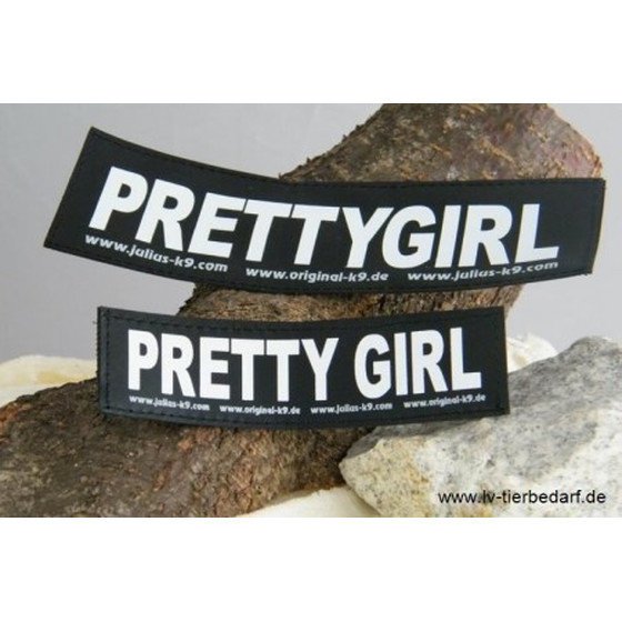 Julius K9 Logo Klettsticker groß M-Z – PRETTY GIRL