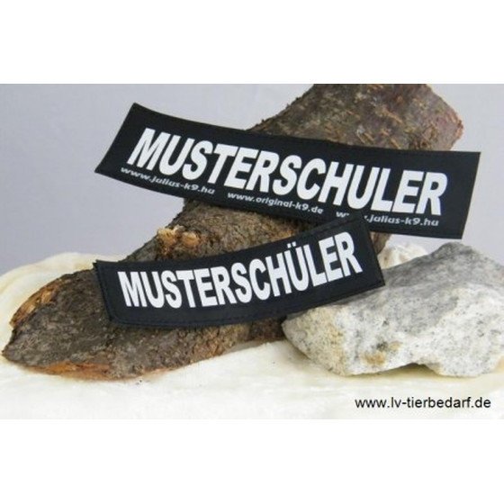 Julius K9 Logo Klettsticker groß M-Z – MUSTERSCHÜLER