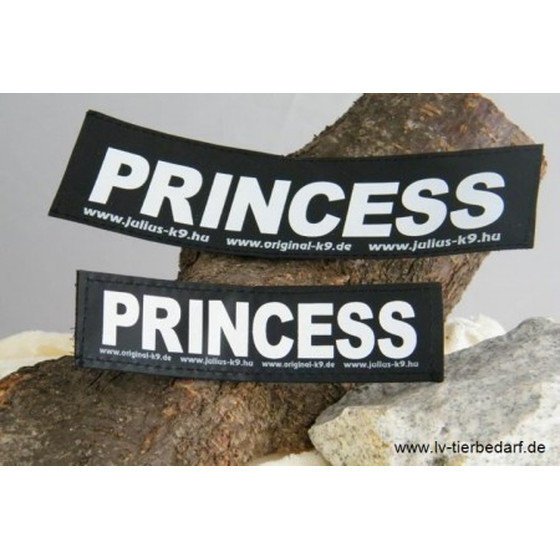 Julius K9 Logo Klettsticker groß M-Z – PRINCESS