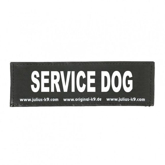 Julius K9 Logo Klettsticker groß M-Z – SERVICE DOG