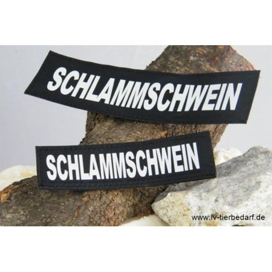 Julius K9 Logo Klettsticker groß M-Z – SCHLAMMSCHWEIN