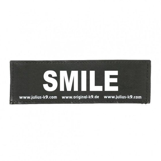 Julius K9 Logo Klettsticker groß M-Z – Smile