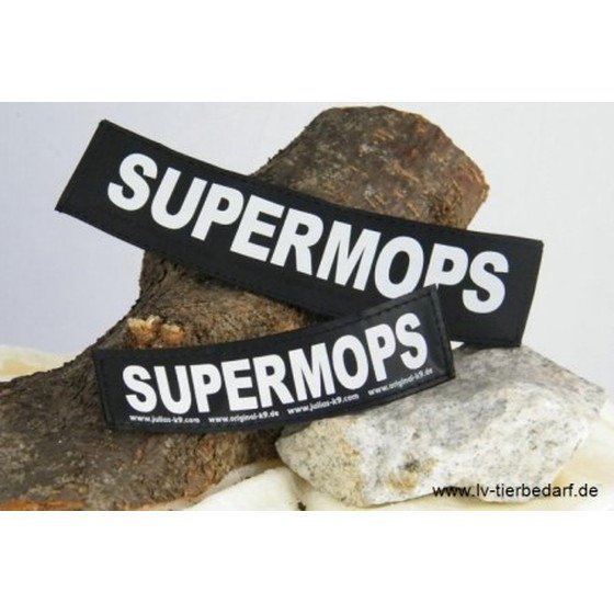 Julius K9 Logo Klettsticker groß M-Z – SUPERMOPS