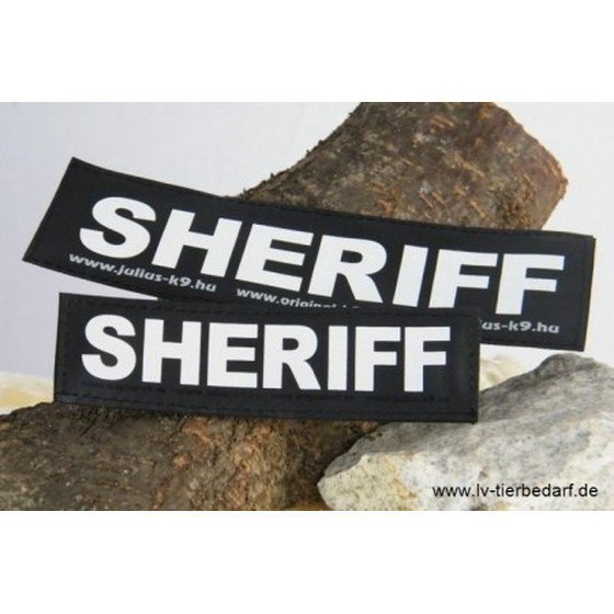 Julius K9 Logo Klettsticker groß M-Z – SHERIFF