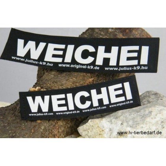 Julius K9 Logo Klettsticker groß M-Z – WEICHEI