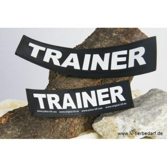 Julius K9 Logo Klettsticker groß M-Z – TRAINER