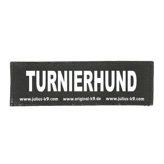 Julius K9 Logo Klettsticker groß M-Z – TURNIERHUND