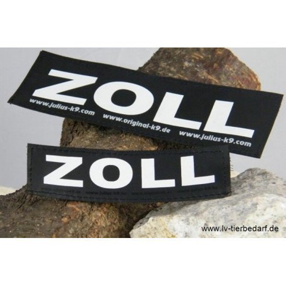 Julius K9 Logo Klettsticker groß M-Z – ZOLL